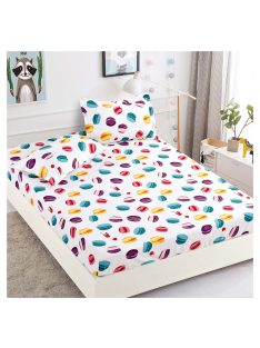   Долен чаршаф с ластик и две калъфки (за матрак 80x200 и 90x200) MarketVarna, 3 части - Модел S15286